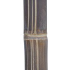 Tronçon de bambou naturel sec noir - D.4xL200 cm